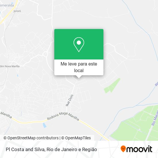 Pl Costa and Silva mapa