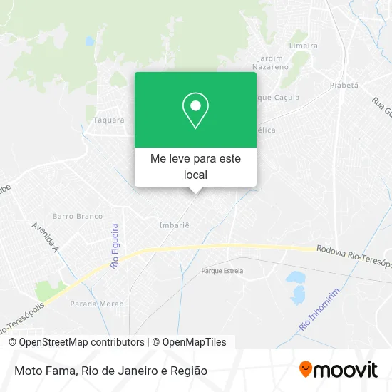 Moto Fama mapa
