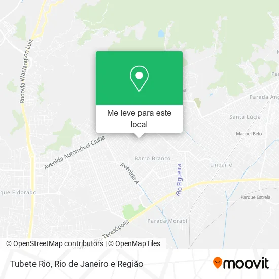 Tubete Rio mapa