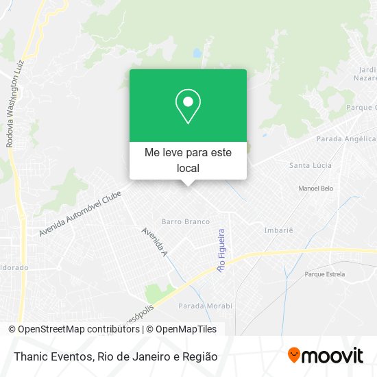 Thanic Eventos mapa