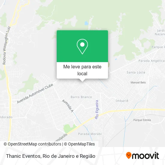 Thanic Eventos mapa