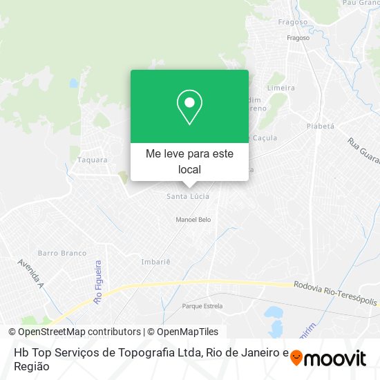 Hb Top Serviços de Topografia Ltda mapa