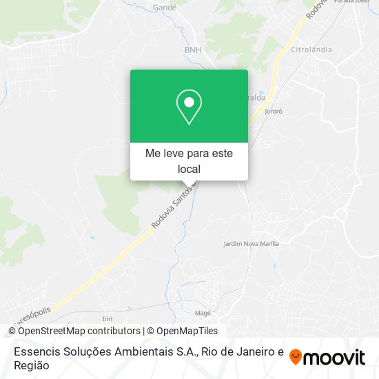 Essencis Soluções Ambientais S.A. mapa