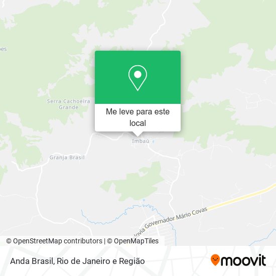 Anda Brasil mapa