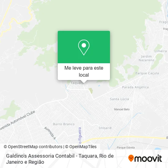 Galdino's Assessoria Contabil - Taquara mapa