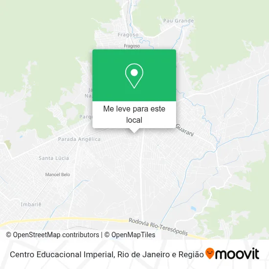 Centro Educacional Imperial mapa