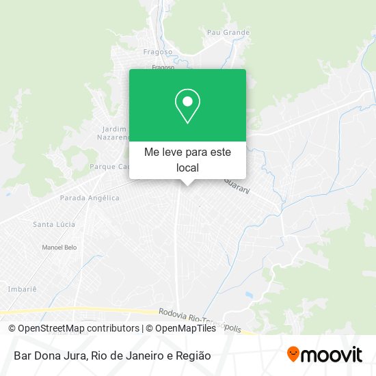 Bar Dona Jura mapa