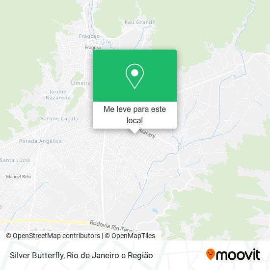 Silver Butterfly mapa