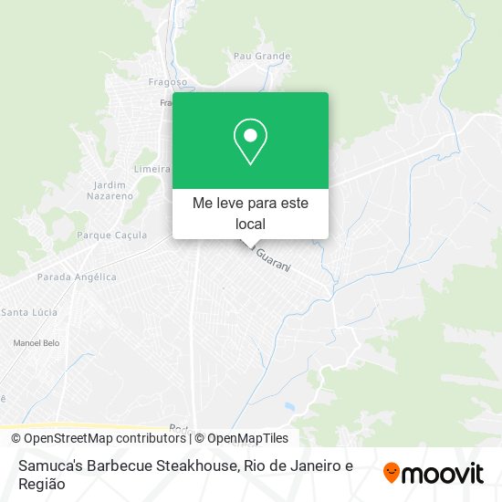 Samuca's Barbecue Steakhouse mapa