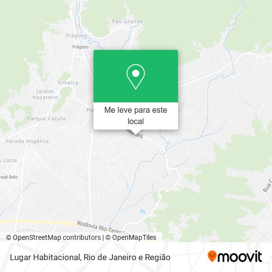 Lugar Habitacional mapa