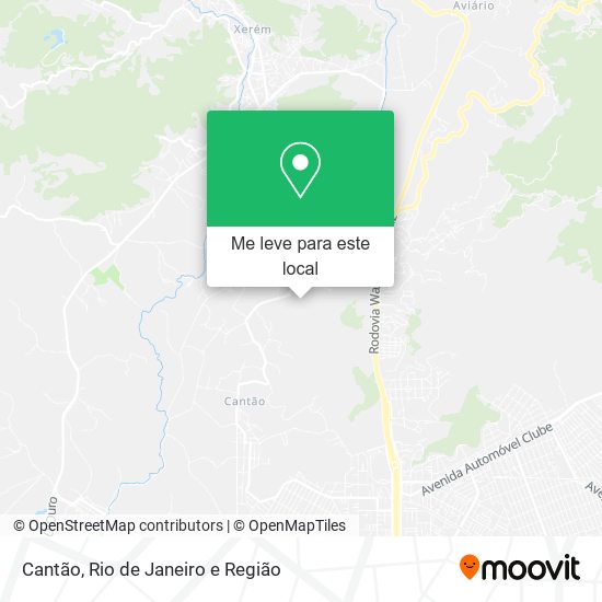 Cantão mapa