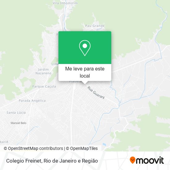 Colegio Freinet mapa