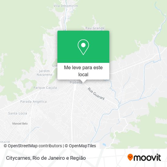 Citycarnes mapa