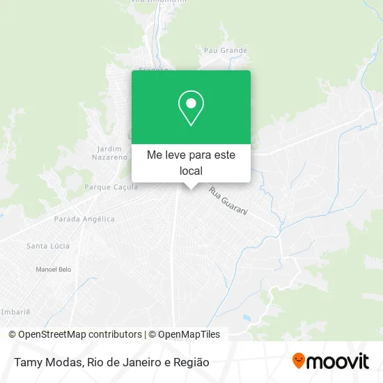 Tamy Modas mapa