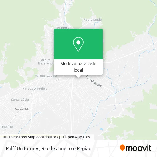 Ralff Uniformes mapa