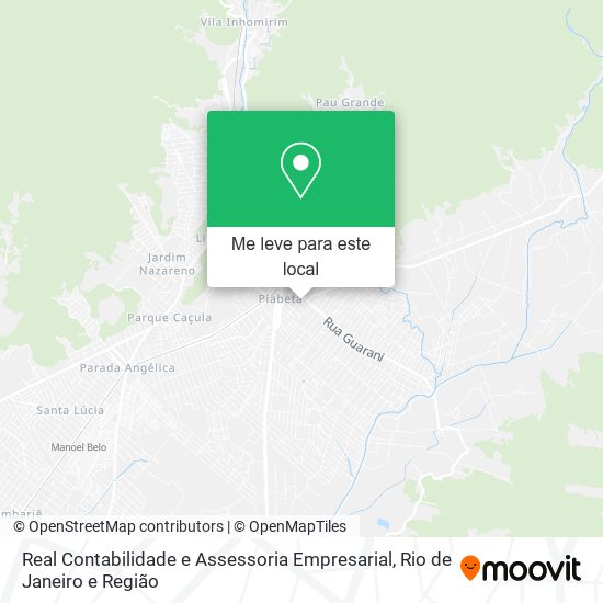 Real Contabilidade e Assessoria Empresarial mapa