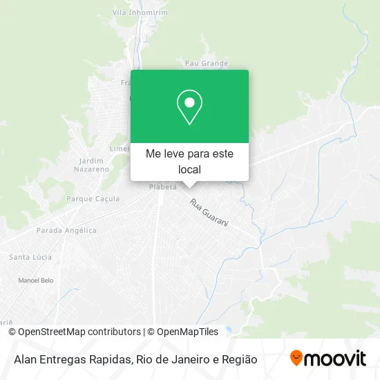 Alan Entregas Rapidas mapa