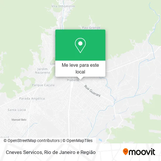 Cneves Servicos mapa
