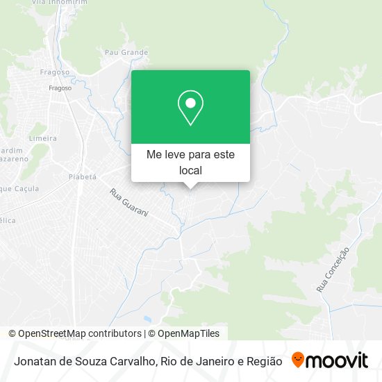 Jonatan de Souza Carvalho mapa