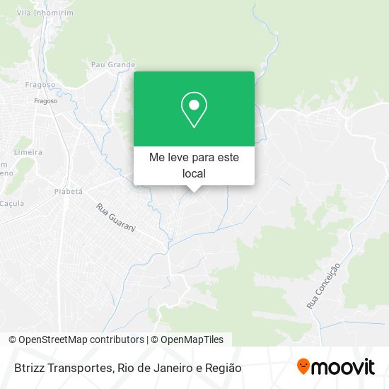 Btrizz Transportes mapa