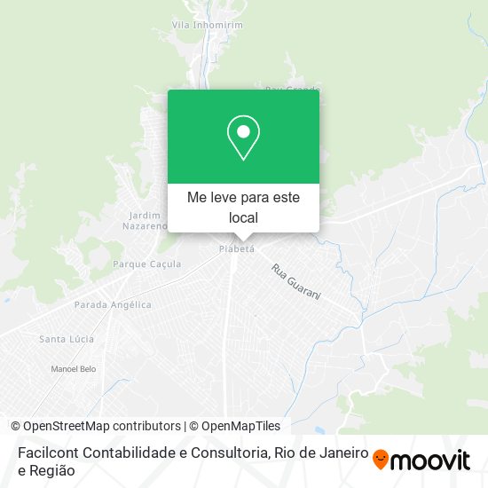 Facilcont Contabilidade e Consultoria mapa