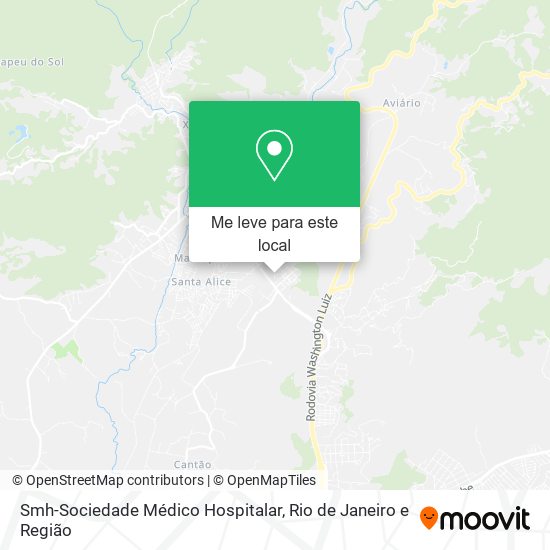Smh-Sociedade Médico Hospitalar mapa