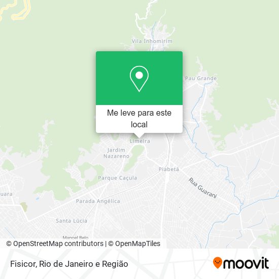 Fisicor mapa