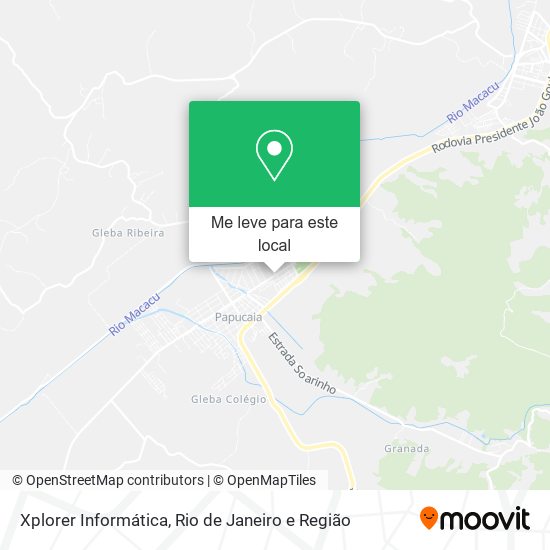 Xplorer Informática mapa