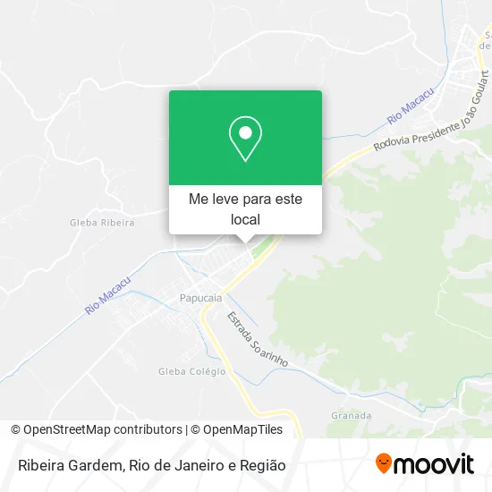 Ribeira Gardem mapa