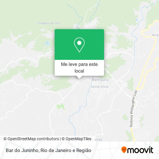 Bar do Juninho mapa
