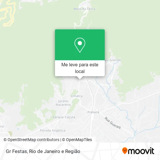 Gr Festas mapa