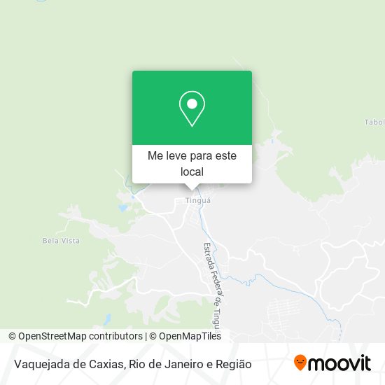 Vaquejada de Caxias mapa