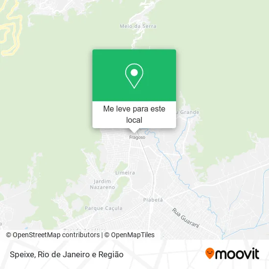 Speixe mapa