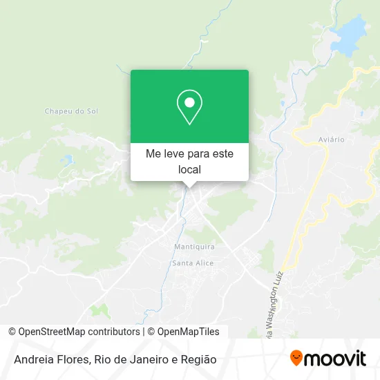 Andreia Flores mapa