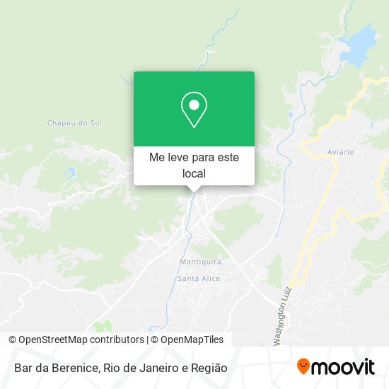 Bar da Berenice mapa