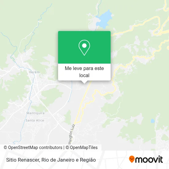 Sitio Renascer mapa