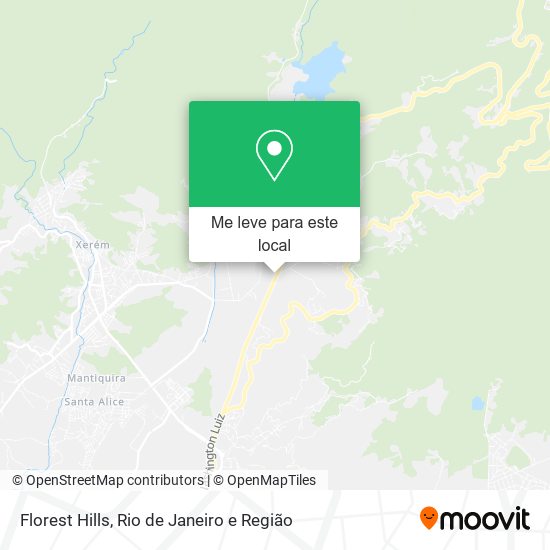 Florest Hills mapa