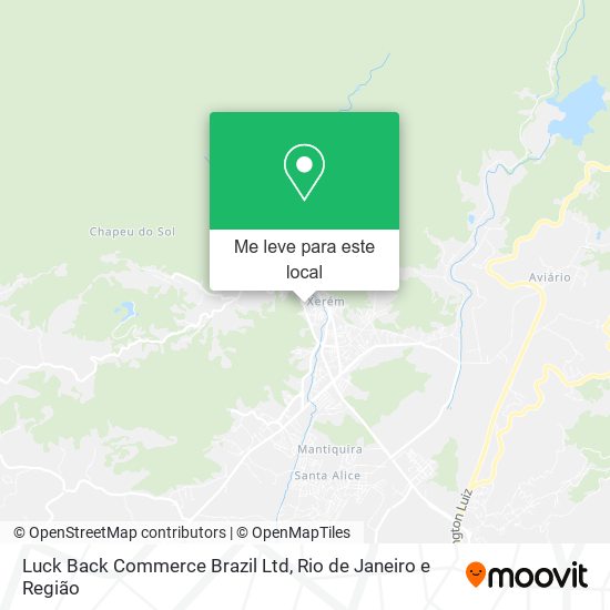 Luck Back Commerce Brazil Ltd mapa