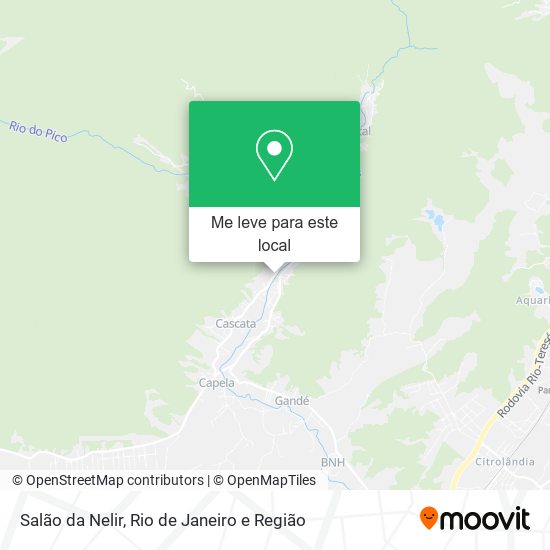 Salão da Nelir mapa