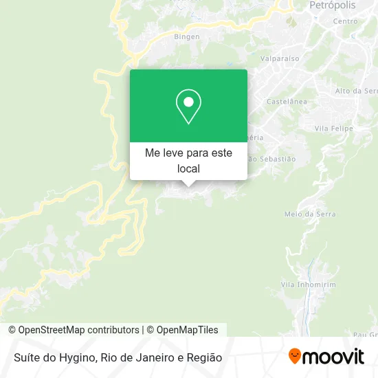 Suíte do Hygino mapa