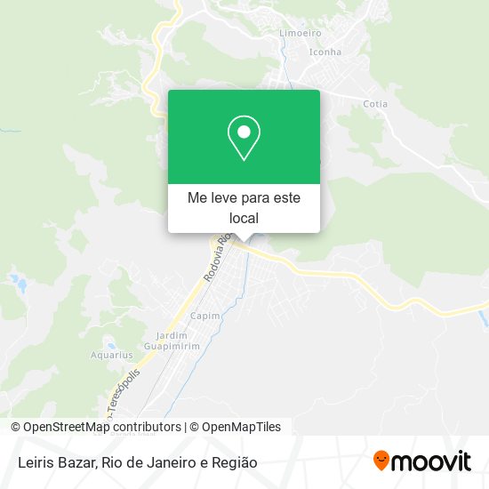 Leiris Bazar mapa