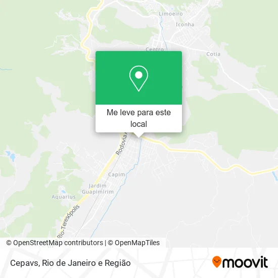 Cepavs mapa