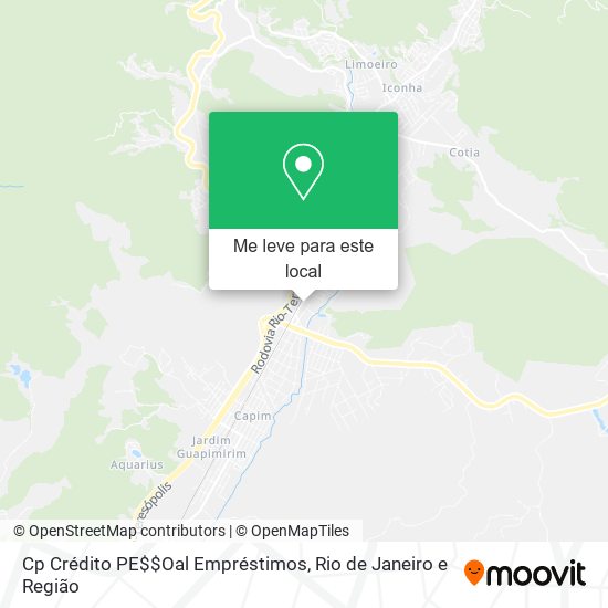 Cp Crédito PE$Oal Empréstimos mapa
