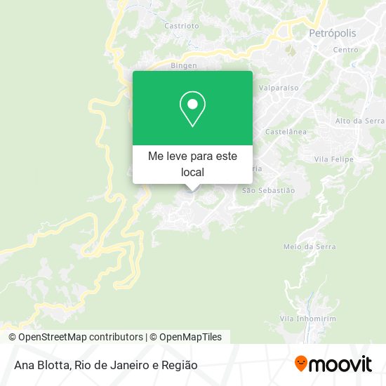 Ana Blotta mapa