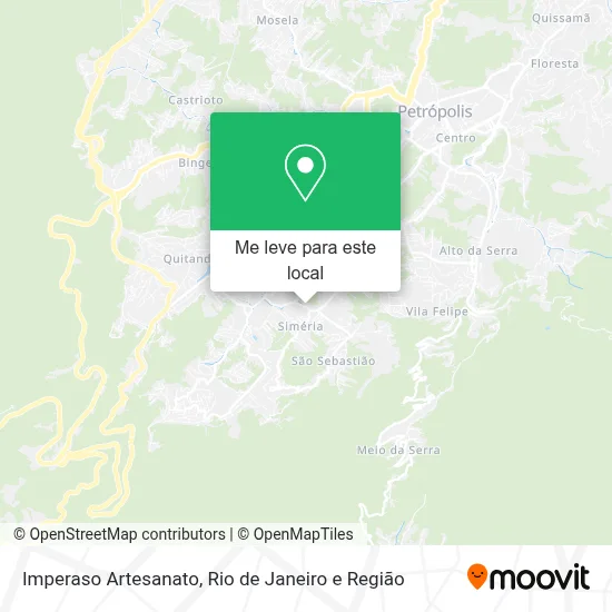 Imperaso Artesanato mapa