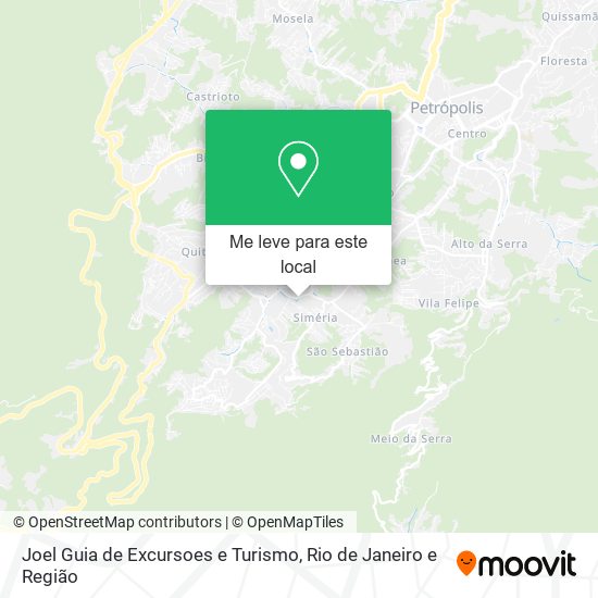 Joel Guia de Excursoes e Turismo mapa