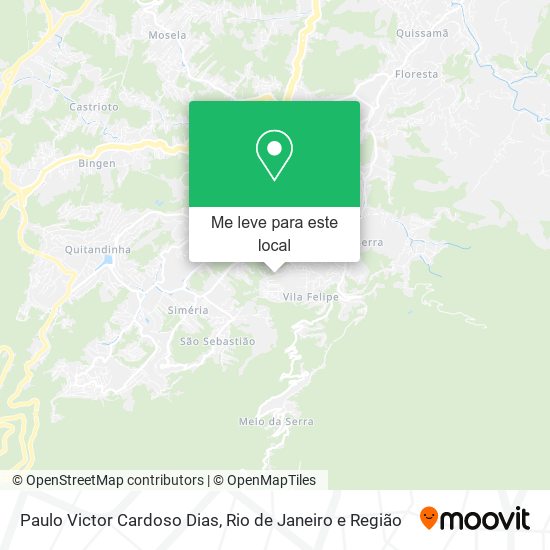 Paulo Victor Cardoso Dias mapa