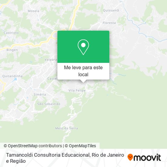 Tamancoldi Consultoria Educacional mapa