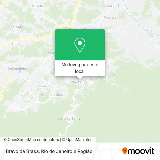 Bravo da Brasa mapa