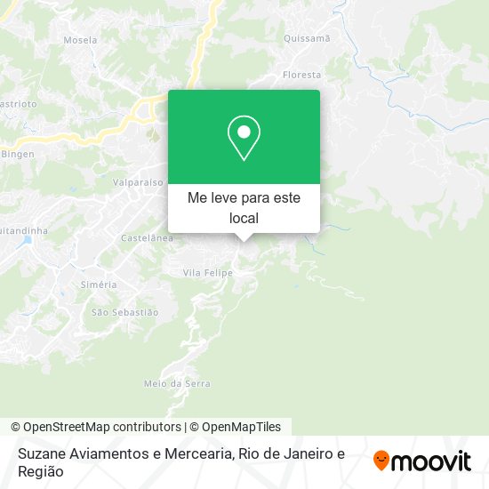 Suzane Aviamentos e Mercearia mapa